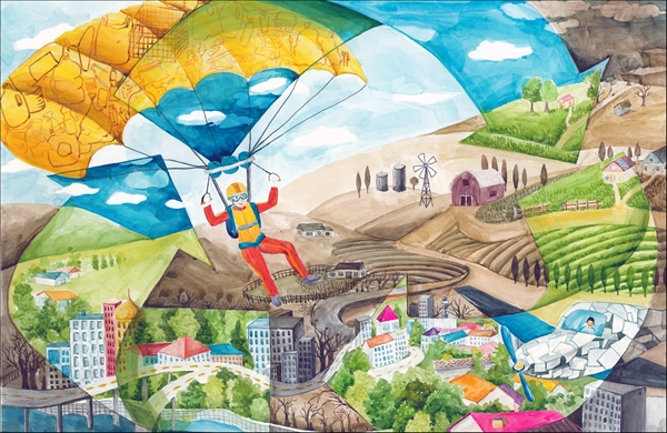 Altamont Grade School student places first in national aviation art contest