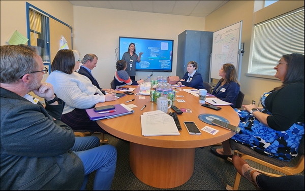 KSDE staff visit Washington school to gather information on inclusionary practices