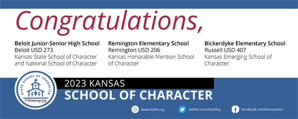 Beloit Junior-Senior High School designated as 2023 National School of Character