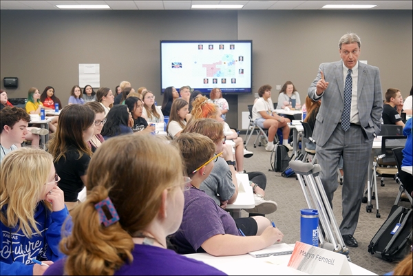 Kansas high school students gather at ESU to learn more about teaching field
