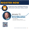 Final reminder: KSDE Information Technology team to host AI in Education webinar on Jan. 15