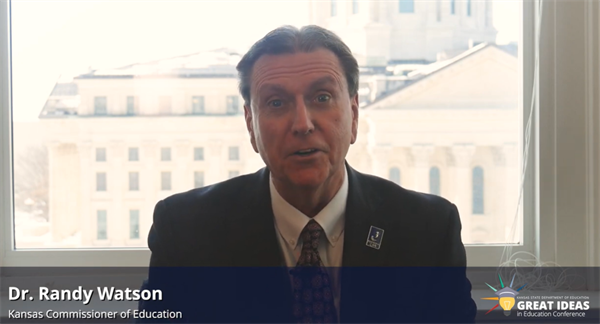 A message from Commissioner Watson about the Great Ideas in Education Conference