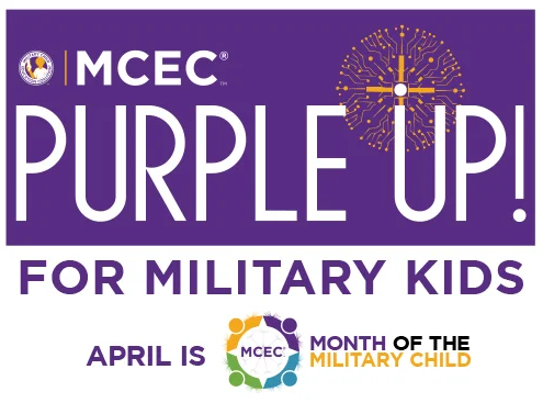“Purple Up! For Military Kids” day in Kansas is April 9