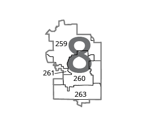 Kansas Map of district 8