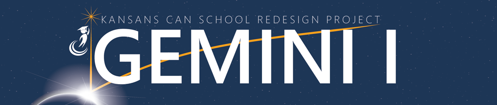Kansans Can School Redesign Project  Gemini I webheader